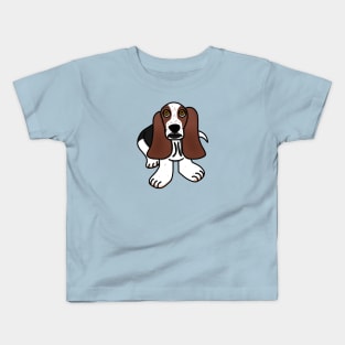 Basset Hound Kids T-Shirt